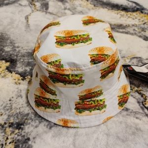 City hunter bucket hat hamburgers